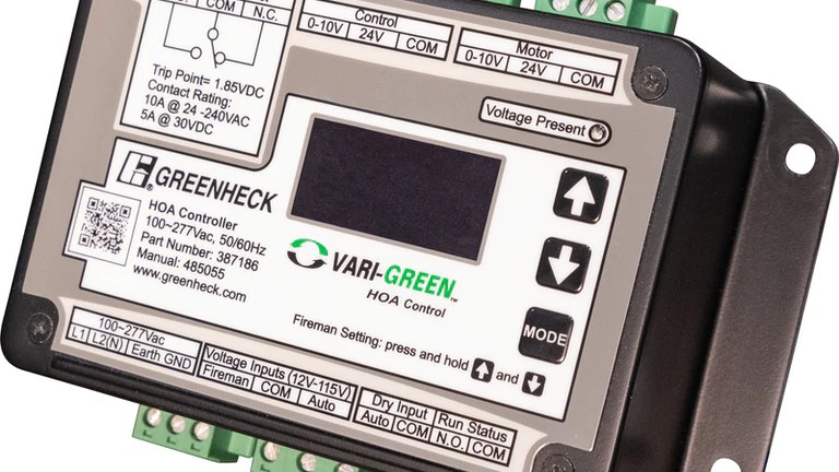 Cb0821 Greenheck Vari Green Hoa Controller Primary